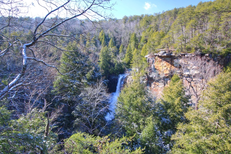 Piney Creek Falls - View from the overlook